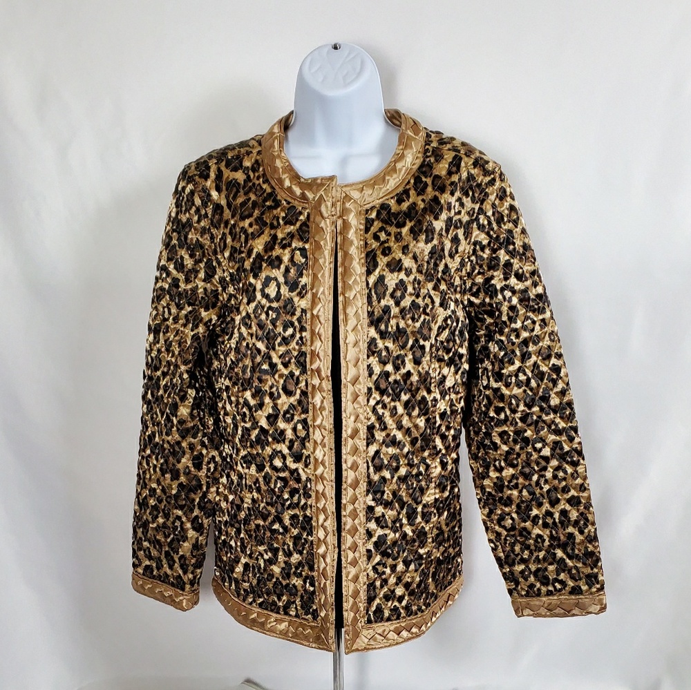 Chico's Leopard Jacket
